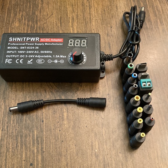 Adjustable Power Adapter- NWT - Picture 3 of 9